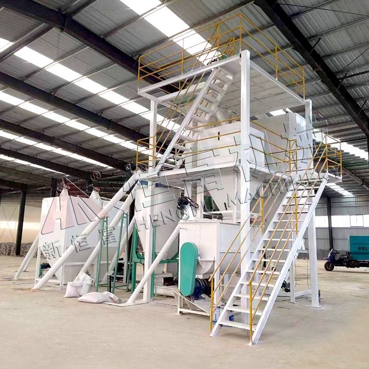 河南（nán）周口粉狀飼料加工機組