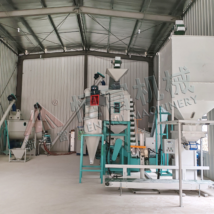 四（sì）川雅安250環模顆粒飼（sì）料機組