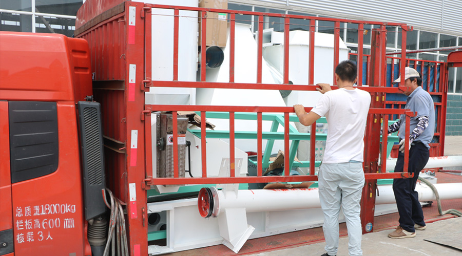 裝車基(jī)本完成 裝車基本完成